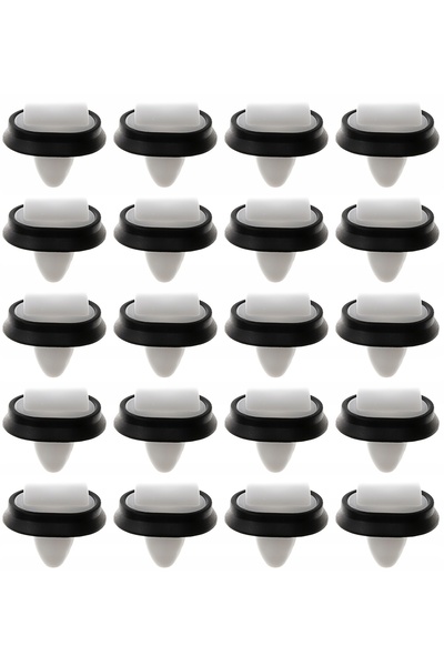 OEM Set 20 bucati clema pentru benzi laterale si ornamente exterioare, Fiat D...