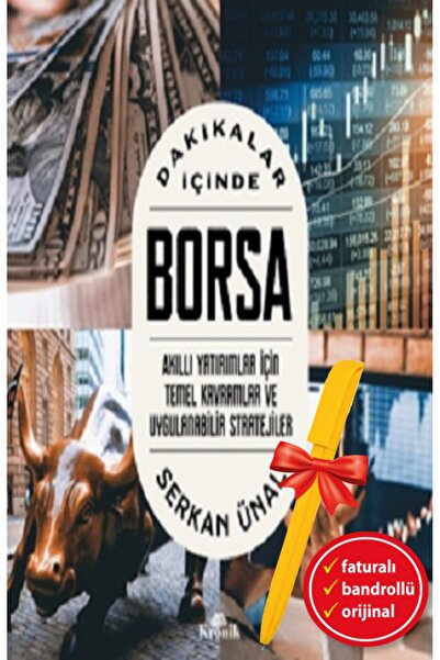 Kronik Kitap Alfa Kalem-Dakikalar İçinde Borsa (Serkan Ünal)Ekonomi Set