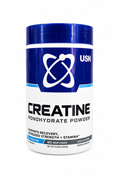 Usn Creatine Monohydrate Powder 300 g – Unflavored | 60 Servings | Muscle Str...