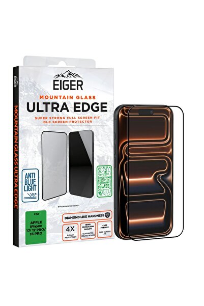 EIGER Folie Sticla Mountain Glass Ultra GRS iPhone 17 / iPhone 17 Pro / 16 Pr...