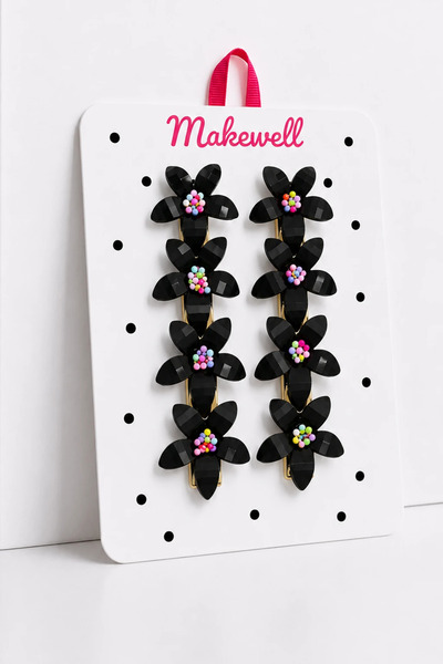 MakeWell Flower 2-Piece Snap Buckle Set
