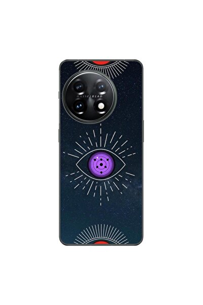 OEM Husa compatibila cu OnePlus 11 Silicon Gel Tpu Model Tomoe Rinnegan Eye