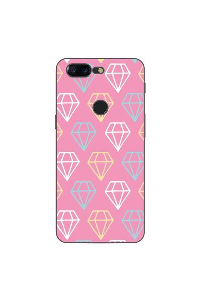 OEM Husa compatibila cu OnePlus 5T Silicon Gel Tpu Model Diamond Pattern Doodles