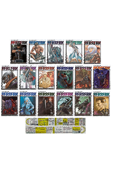 Destek Yayınları Berserk 1-2-3-4-5-6-7-8-9-10-11-12-13-14-15-16-17. Ciltler M...