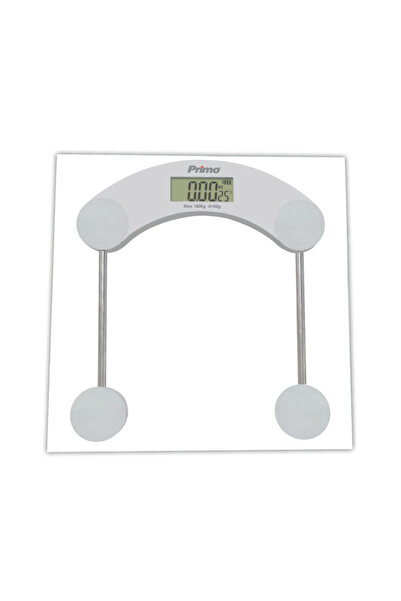 Primo Ζυγαριά Σώματος PRBS-40455 180Kg Υάλινη Γκρι