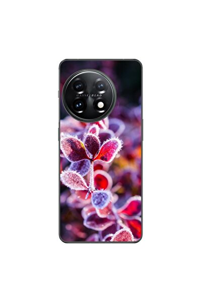 OEM Husa compatibila cu OnePlus 12R Silicon Gel Tpu Model Flori Inghetate