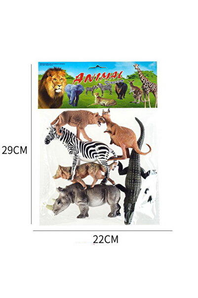 PlayFun Jucărie Set Jucării Animale (Cangur, Crocodil, R Interactiv Cadou Copii