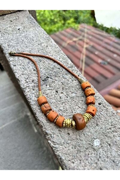 Bozhi Necklace Glass Beads Minimal Elegance