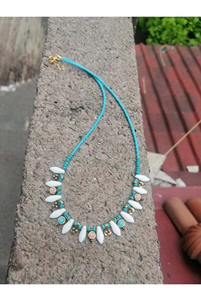 Bozhi Necklace Glass Beads Elegant Gift