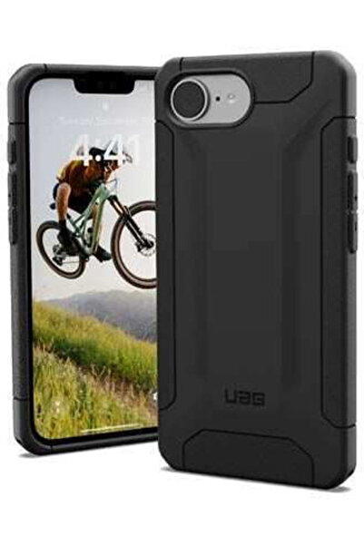 UAG Scout Μαύρη Θήκη Πλάτης Σιλικόνης (iPhone 17e / 16e) Κωδικός: 114508B14040