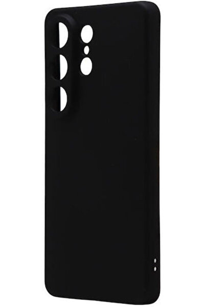inos S-cover Πίσω Κάλυμμα Σιλικόνης Μαύρο (Galaxy S26 Ultra)