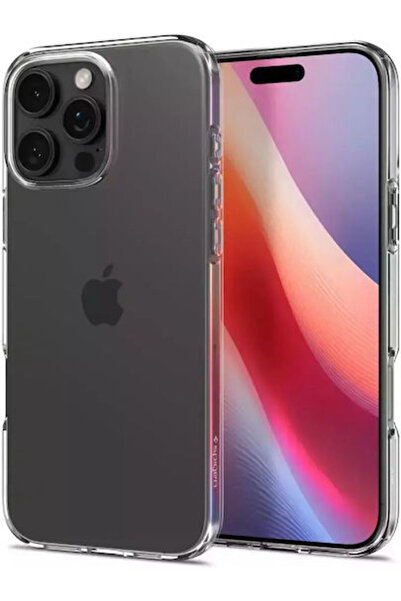 Spigen Crystal Flex Πίσω Θήκη Σιλικόνης Κρυστάλλινη Διαφανής (iPhone 16 Pro) ...