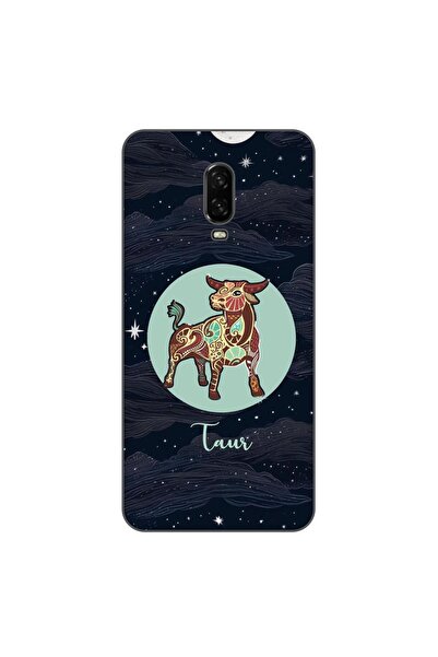 OEM Θήκη συμβατή με OnePlus 6T από σιλικόνη gel TPU με σχέδιο ζωδίου Ταύρου