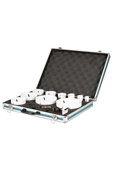 Makita D-75764 Universal Hole Saw Top Bottom Set, 10 Pieces