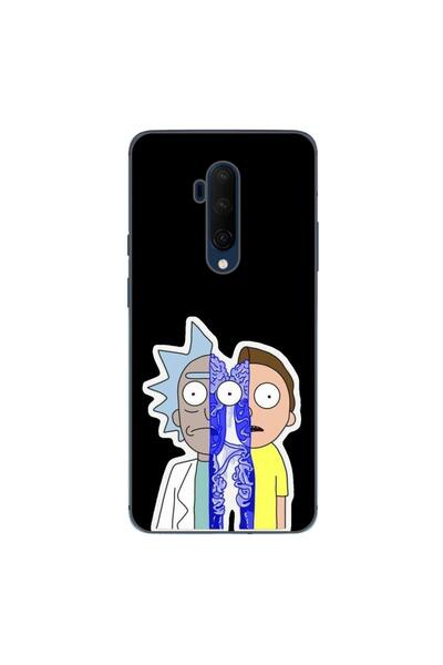 OEM Θήκη συμβατή με OnePlus 7T Pro από σιλικόνη gel TPU, σχέδιο Rick And Mort...