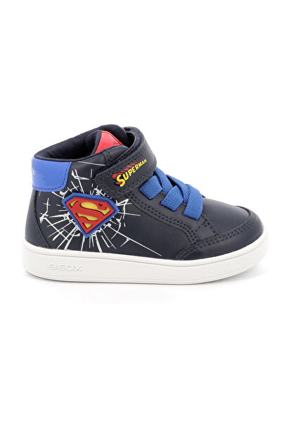 Geox Παιδικό Αθλητικό Μποτάκι για Αγόρι Spiderman Ανατομικό Χρώματος Μπλε B56...