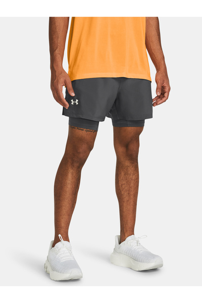 Under Armour Șorturi UA LAUNCH 5'' 2-în-1 - Gri