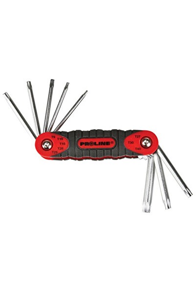 Proline SET CHEI NEGATIVE CR-VA TORX CU MANER T9-T40 - 8P.