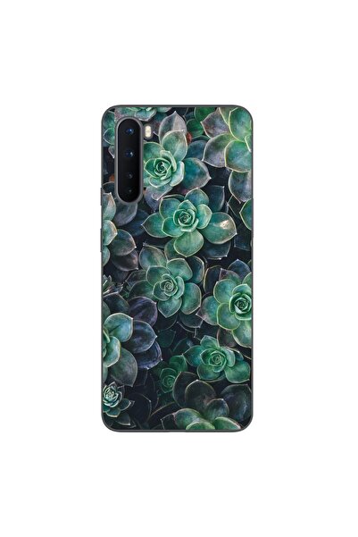 OEM Husa compatibila cu OnePlus Nord Silicon Gel Tpu Model Flori de Stanca