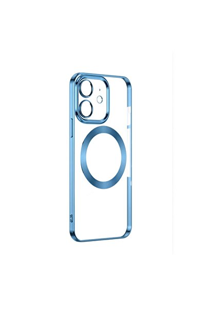 sscase Electroplated MagSafe Θήκη Σιλικόνης Light Blue (Apple iPhone 12)