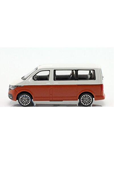 BBURAGO 1:43 Volkswagen T6.1 Transporter 2020 Καφέ/Λευκό 18-30000