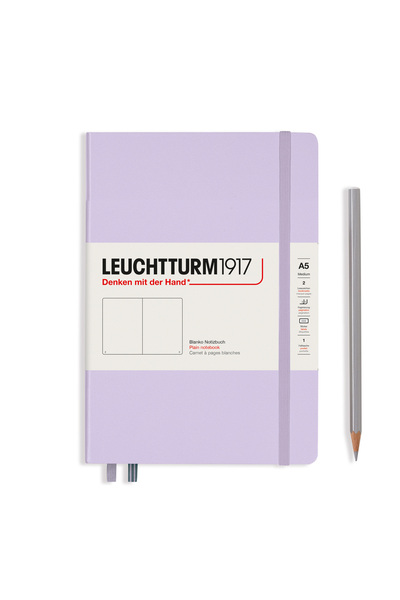 Leuchtturm Caiet A5 cu copertă rigidă din vellum, lila