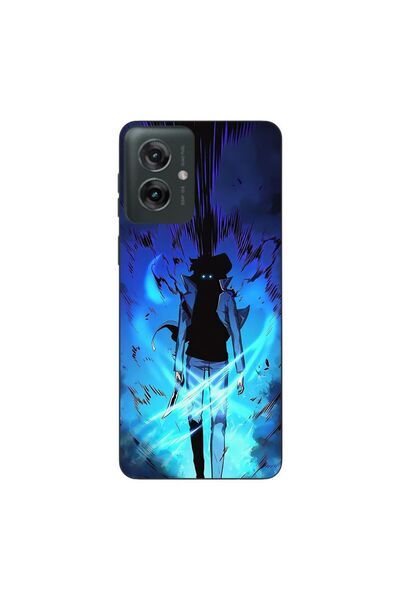 OEM Husa compatibila cu Motorola Moto G55 Silicon Gel Tpu Model Solo Leveling...
