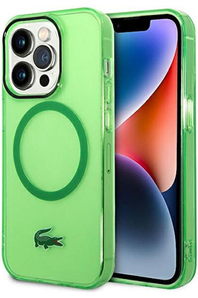 Lacoste Πίσω Κάλυμμα Πλαστικό Πράσινο (iPhone 14 Pro Max) Κωδικός: LCHMP14XULON