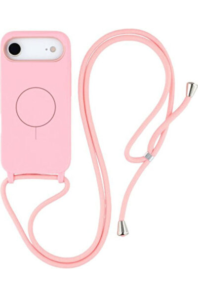 Other iSelf Πίσω Θήκη Σιλικόνης με Λουράκι Ροζ (iPhone Air) Κωδικός: SPDMAGCI...