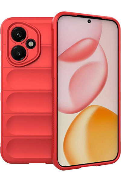 Techsuit Μαγική Πίσω Θήκη Σιλικόνης Κόκκινη (Honor 400)