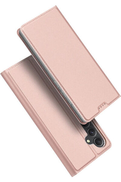 Dux Ducis Skin Pro Book Δερμάτινο Ροζ (Samsung Galaxy S24 Plus)