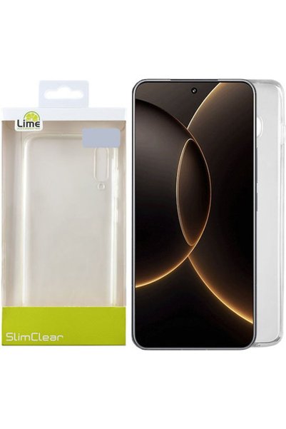 Lime&co Lime Slimclear Πίσω Κάλυμμα Σιλικόνης Διαφανές (Xiaomi 15S Pro)