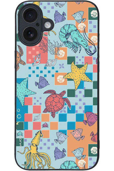 Other Sonique Θήκη Σειράς Ocean για Apple iPhone 16 Plus Μωσαϊκό