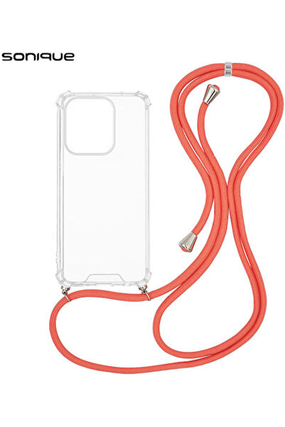 Other Θήκη Σιλικόνης με Κορδόνι Sonique Armor Διαφανής Xiaomi Redmi 15c 4g Re...