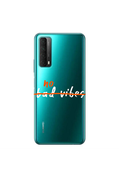 Other Huawei P Smart 2021 No bad vibes 2 Transparent Silicone TPU Θήκη