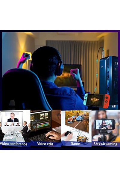 Yıldızan TAMGÜN 4K USB 3.0 adapter za snimanje videa USB 4K 1080P strimming n...