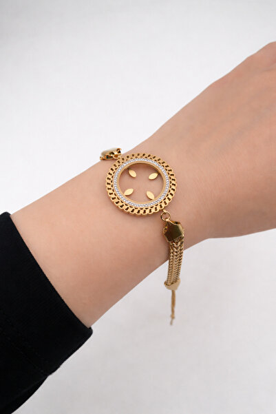 Bozhi Steel Bracelet Bl Gold Daily Elegance Stylish Gift
