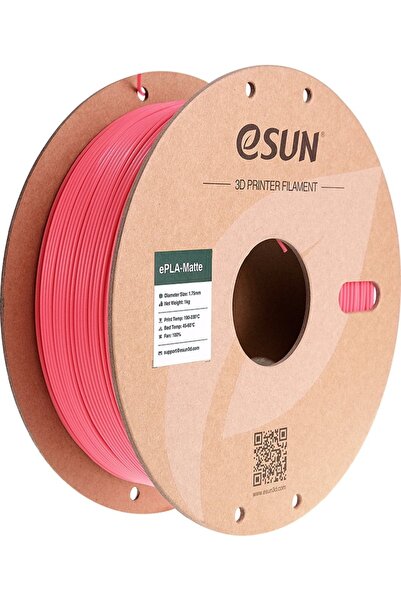 eSun Filament e PLA Mat Strawberry Red (Rosu - Capsune) 1.75 mm 1 kg
