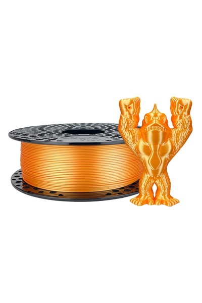 AZUREFILM Filament Pla Silk Flame Orange ( portocaliu flacara) 1.75 mm 1 KG