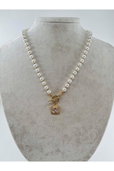 Bozhi Necklace Steel Gold Daily Elegance