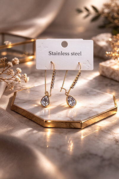 Bozhi Steel Earrings Daily Elegance Stylish Gift