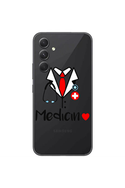 Other Samsung Galaxy A05s Medicin Transparent Silicone TPU Θήκη