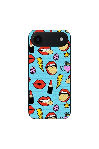 OEM Husa compatibila cu Apple iPhone Air Silicon Gel Tpu Model Pop Art Lips