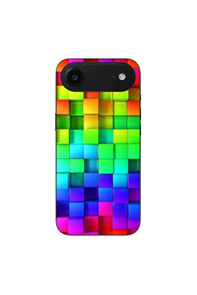 OEM Husa compatibila cu Apple iPhone Air Silicon Gel Tpu Model Colorful Cubes
