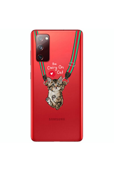 Other Samsung S20 FE Swinging cat Transparent Silicone TPU Θήκη