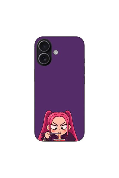 OEM Husa compatibila cu Apple iPhone 17 Silicon Gel Tpu Model KPop Demon Hunt...