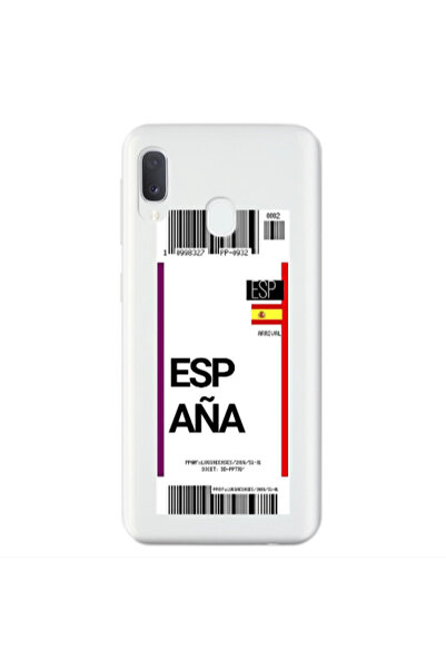Other Samsung A20E Espana Arrival Transparent Silicone TPU Θήκη