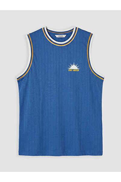 LC Waikiki RMZ GİYİM FARKIŞİLLERİNE ZERO Roba Guler imprimat Tricou fără mâne...