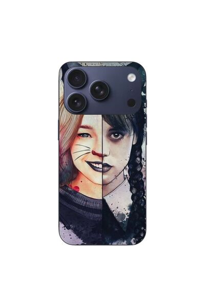 OEM Case compatible with Apple iPhone 17 Pro Silicon Gel Tpu Model Wednesday ...