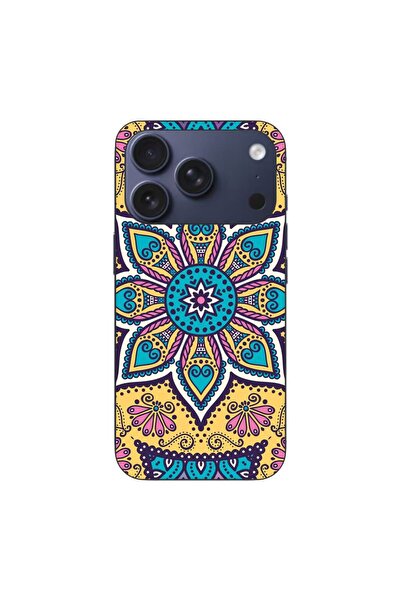 OEM Husa compatibila cu Apple iPhone 17 Pro Silicon Gel Tpu Model Mandala Twi...